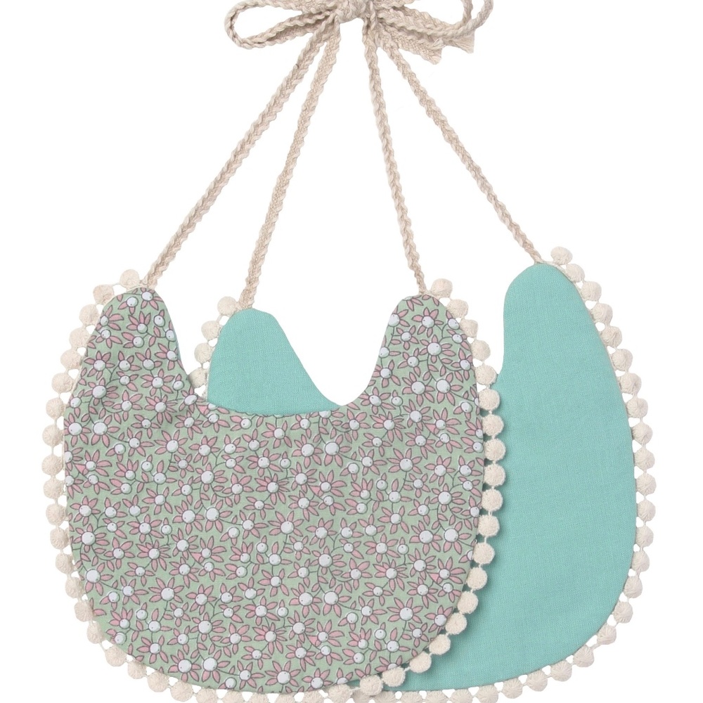 Brand New Baby Reversible Bibs 3 Pack